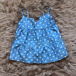 GAP Blue Star Pattern Kids Camisole